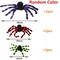 BEIGUO 5pcs Halloween Spider Giant Spider with Red Eyes Colorful Hairy Scary Halloween Spider Decorations for Indoor,Outdoor(1pcs 30&#x22;,2pcs 20&#x22;,2pcs 12&#x22;)